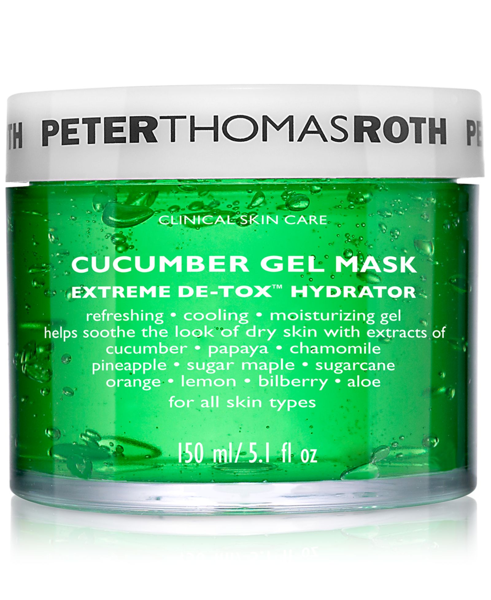 Маска для лица Peter Thomas Roth Cucumber Gel Masque, 5 fl. oz.