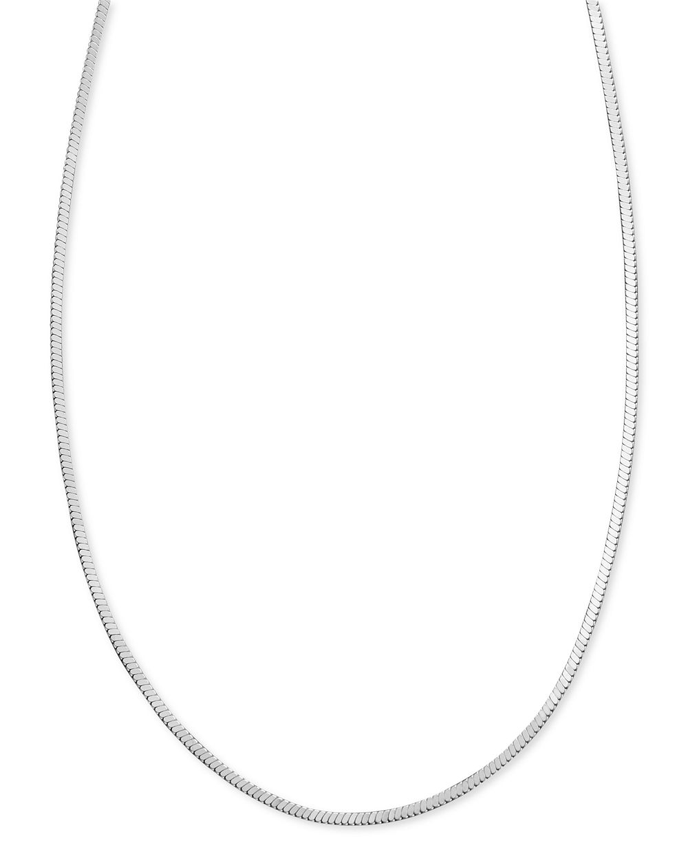 Giani Bernini Серебряное Колье, 20" Square Snake Chain