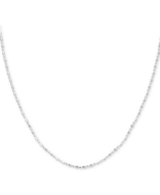 Giani Bernini ожерелье из стерлингового серебра, 24" Dot Dash Link