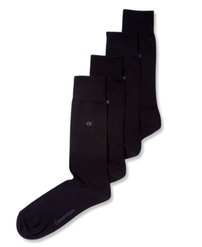 Носки Calvin Klein Men's, 4 шт. Solid
