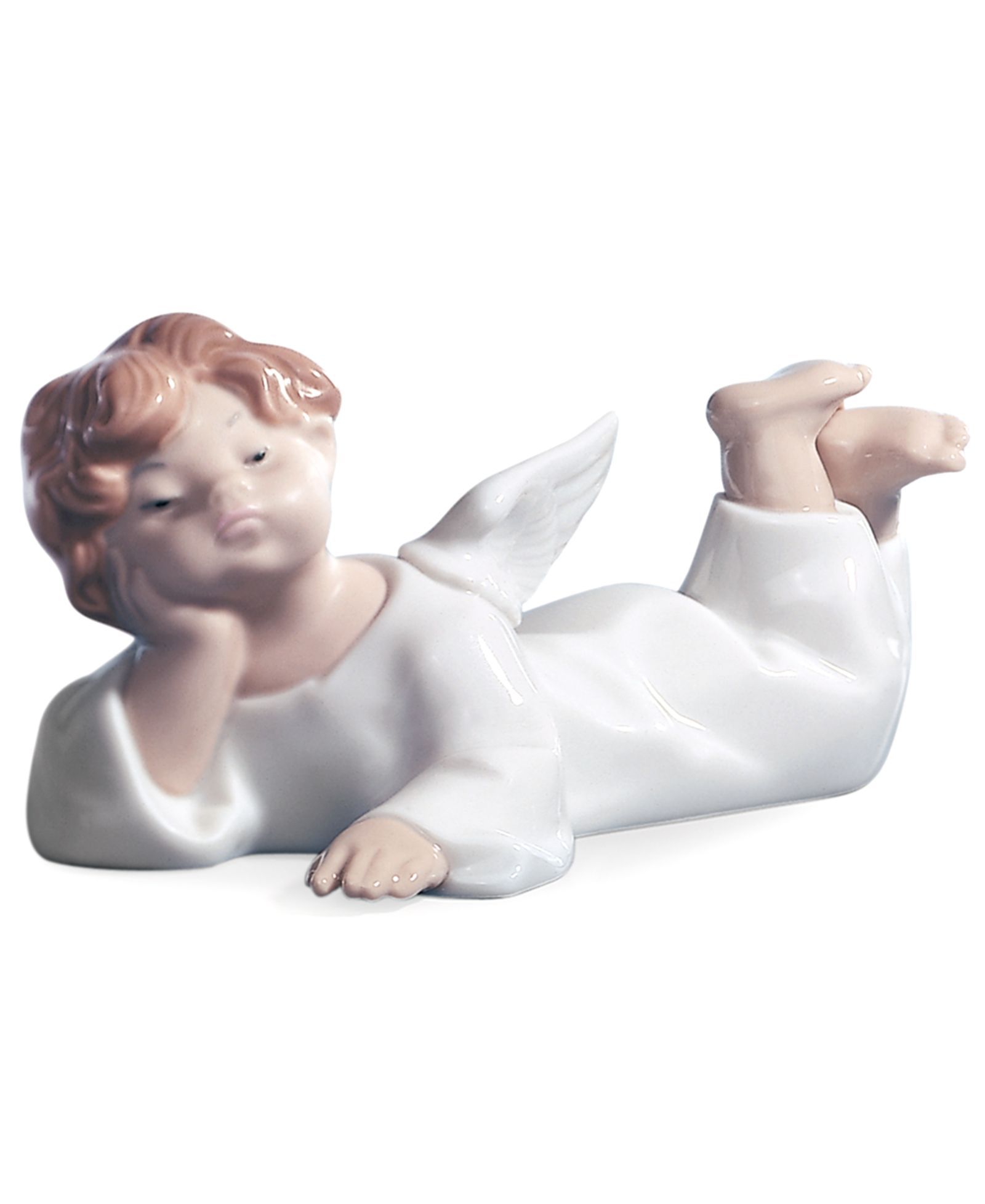 Коллекционная фигурка Lladro, ангел лежащий