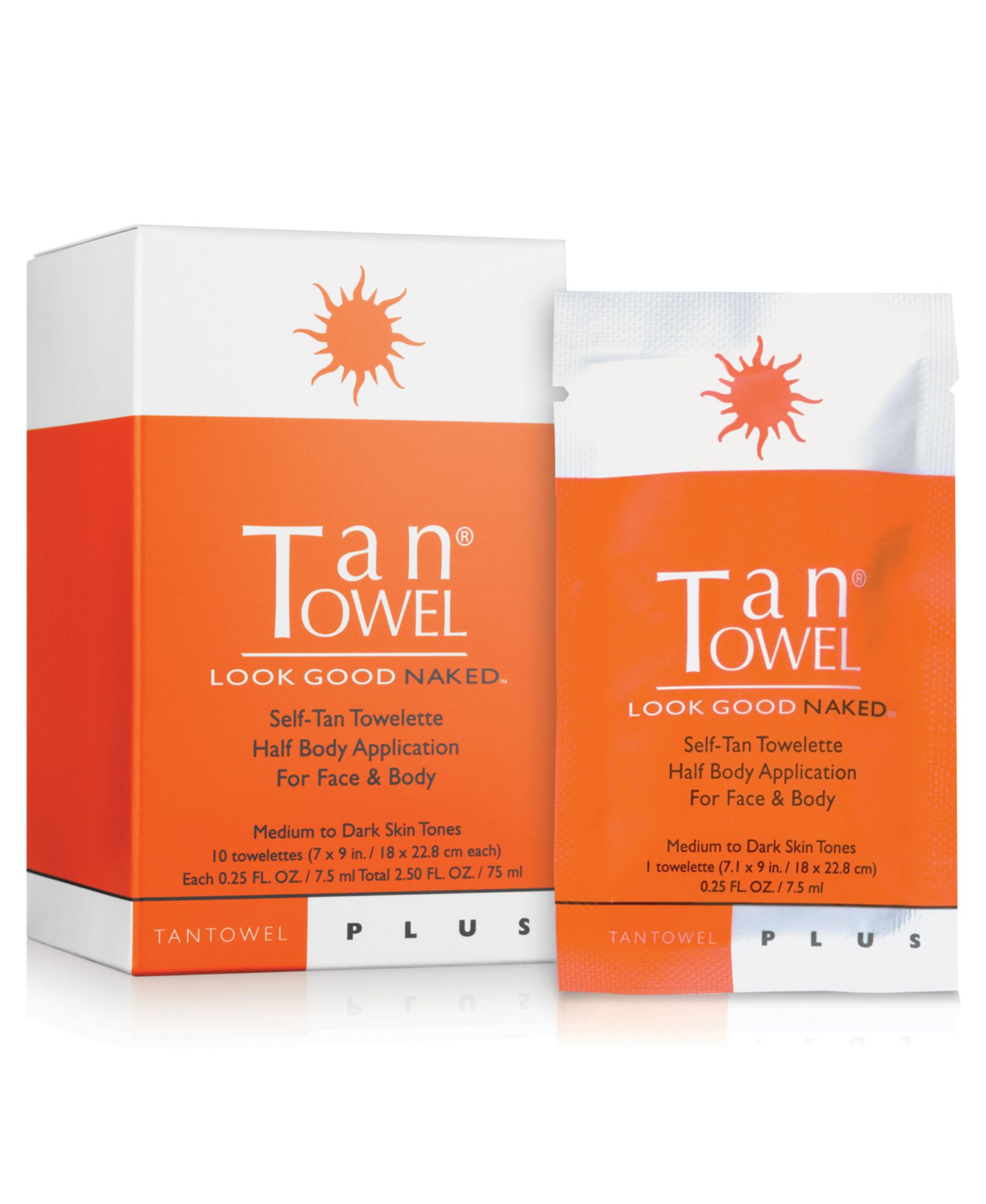 TanTowel Half Body Plus, 10 шт.