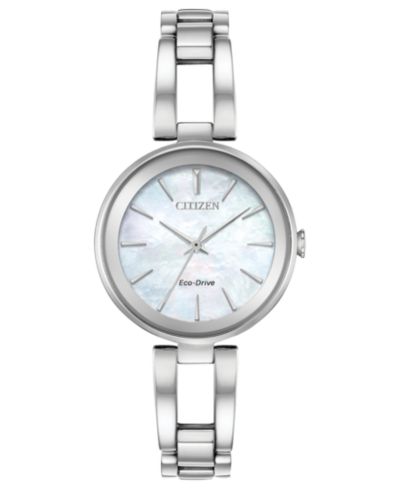 Citizen Женские часы Eco-Drive Axiom Stainless Steel Bracelet 28mm