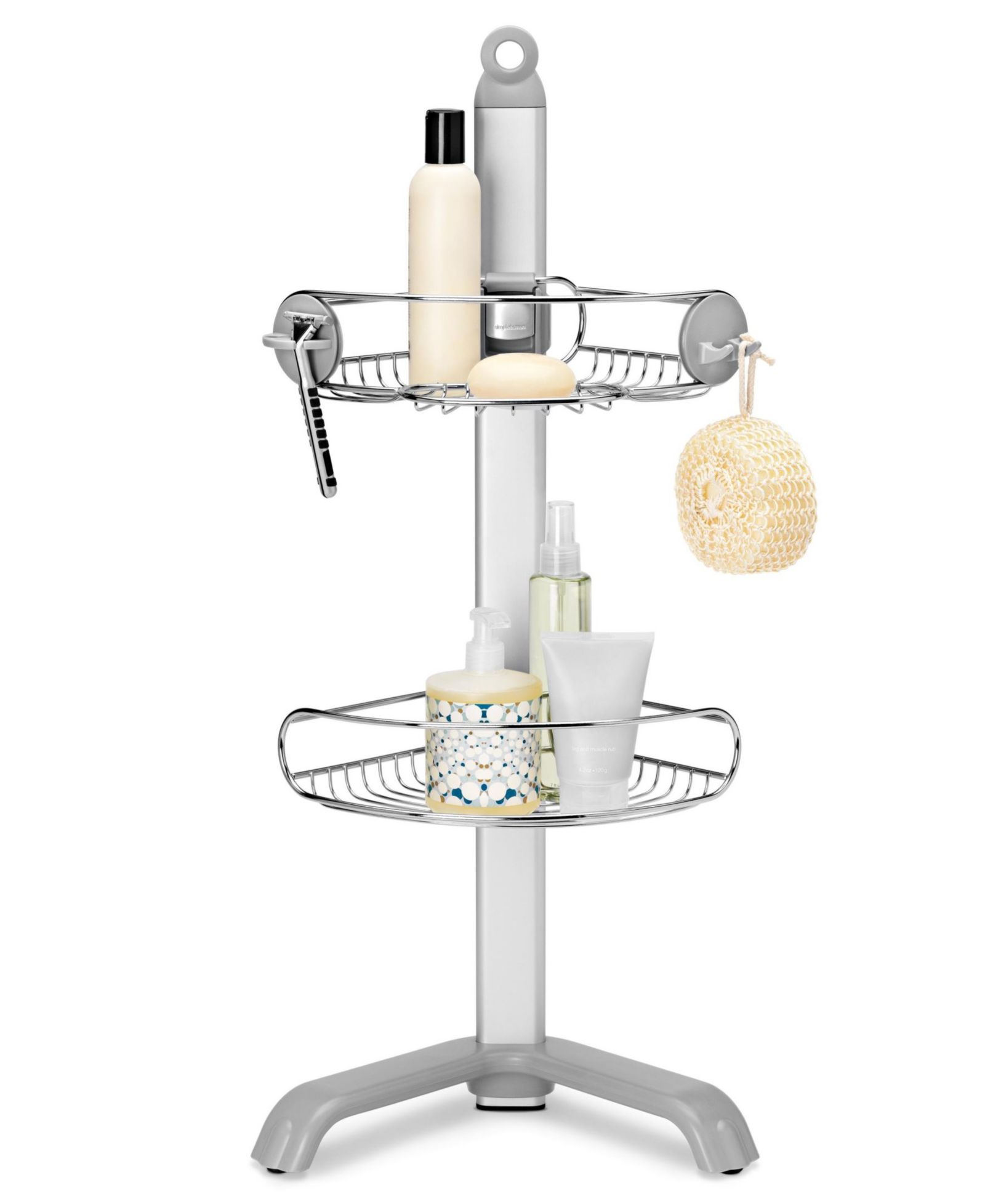 Simplehuman Corner Bathroom Shower Caddy