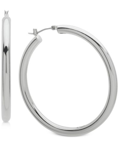 Серьги-кольца DKNY 2" Thick Hoop