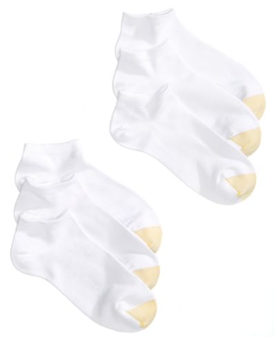 Gold Toe Women's 6-Pack Casual Ultra Soft Liner Socks