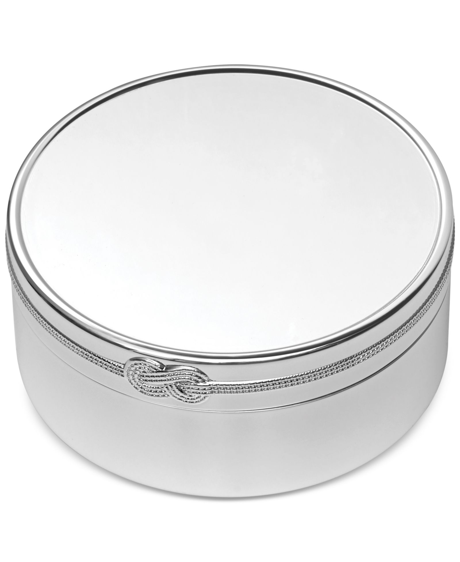 Vera Wang Wedgwood большая круглая шкатулка Infinity Keepsake Box