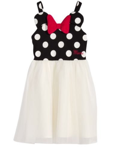 Платье Minnie Mouse без рукавов для девочек Disney 2T-3T