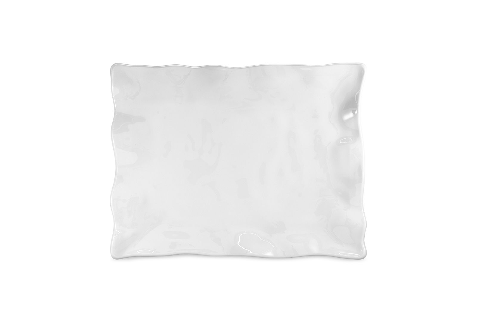 Сервировочное блюдо Q Squared Ruffle Melamine Small Rectangular