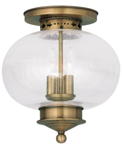 Livex Harbor 3-Light Flush Mount