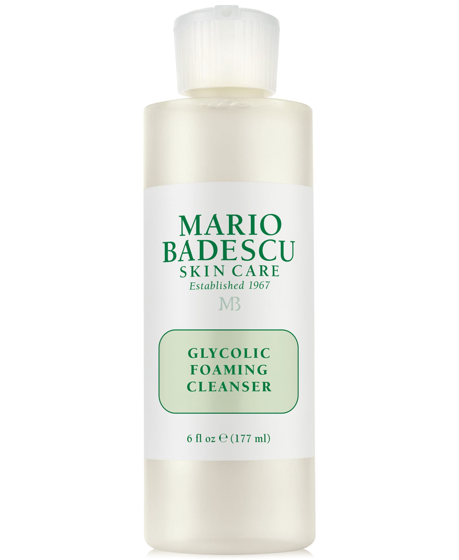 Mario Badescu Glycolic Foaming Cleanser, 6-oz.