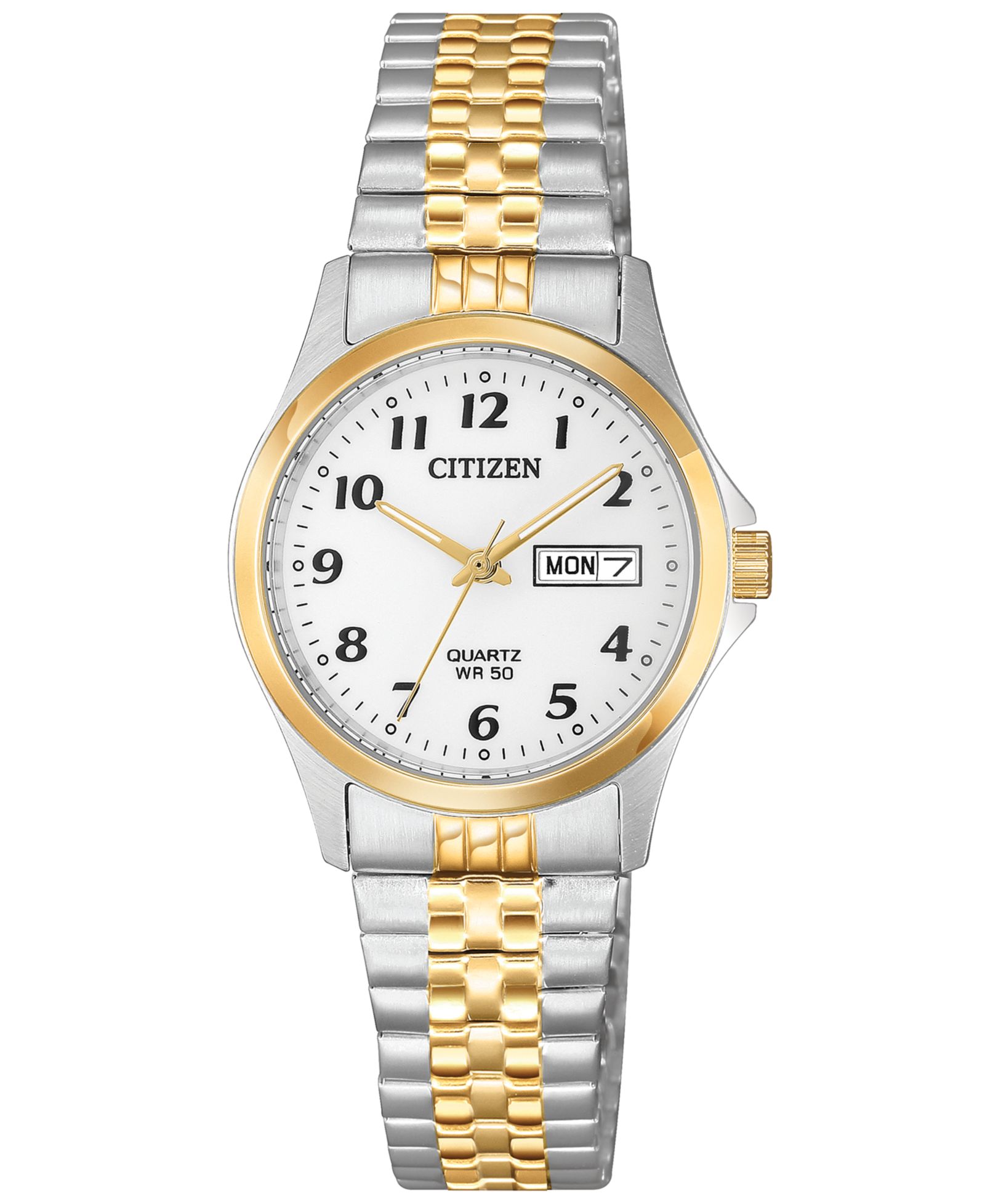 Citizen Женские кварцевые часы из стали с браслетом 26mm