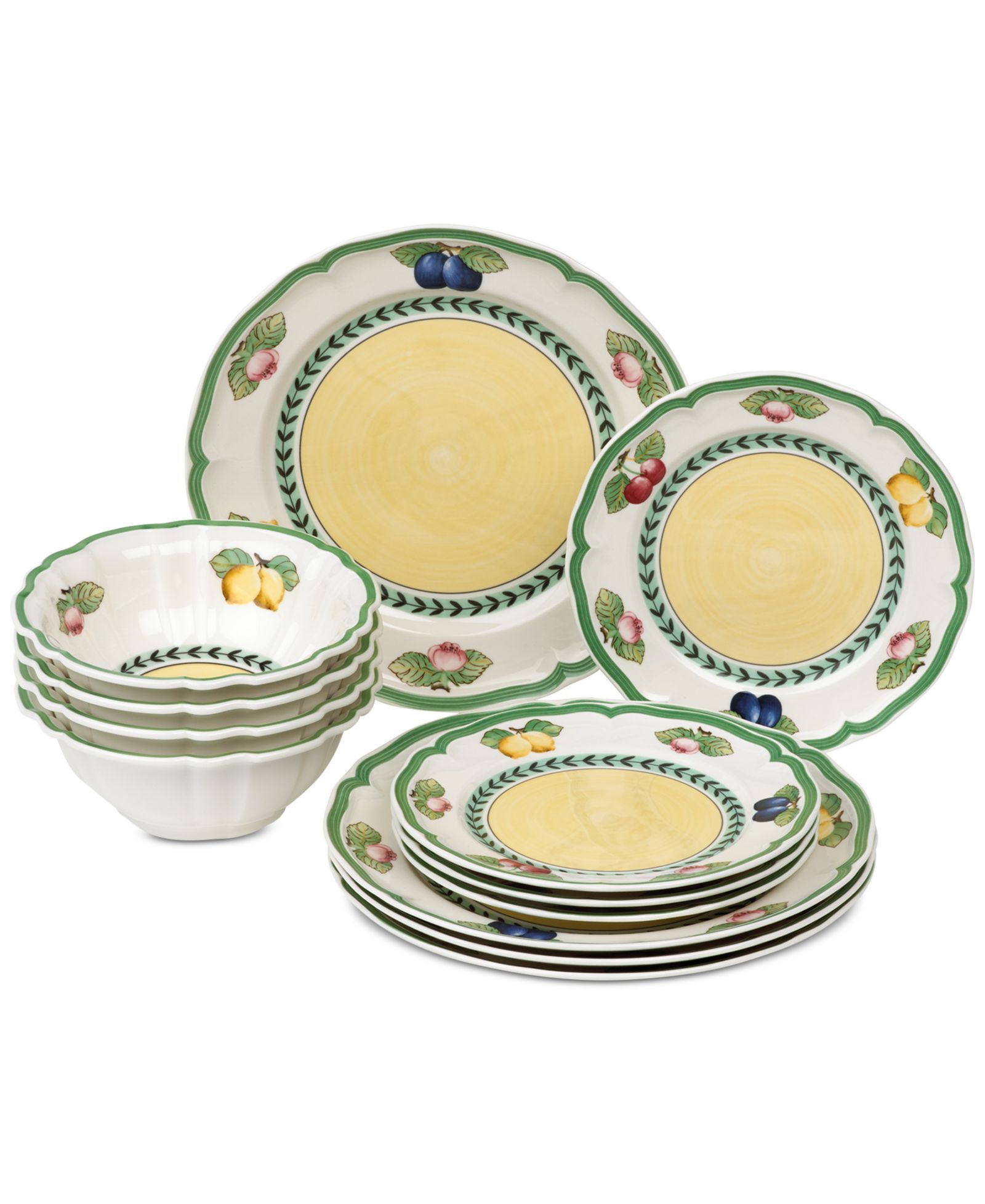 Villeroy & Boch French Garden 12 Pc. Dinnerware Set, Service for 4, Exclusively at Macy’s