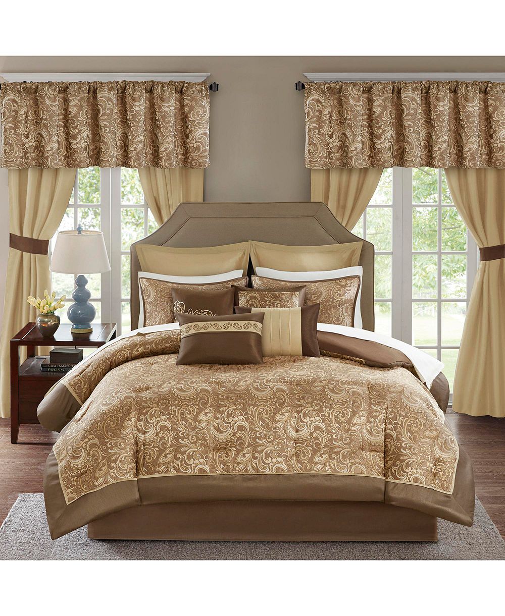 Madison Park Essentials Brystol комплект постельного белья, King, 24 шт.