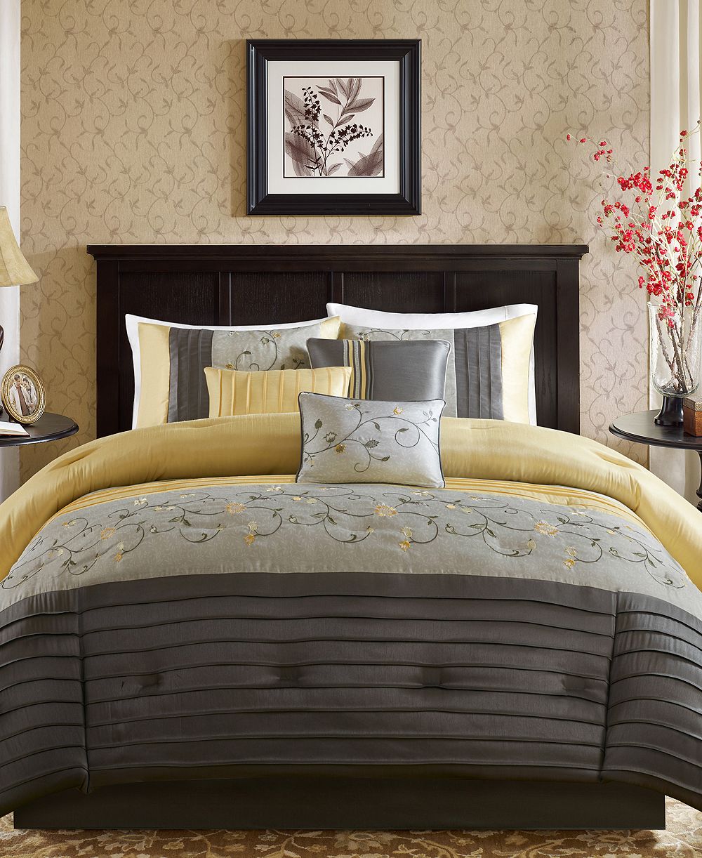 Madison Park Serene 7-Pc. Comforter Set, California King