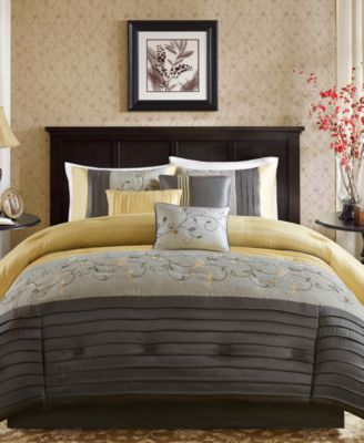 Madison Park Serene 7-Pc. Comforter Set, California King