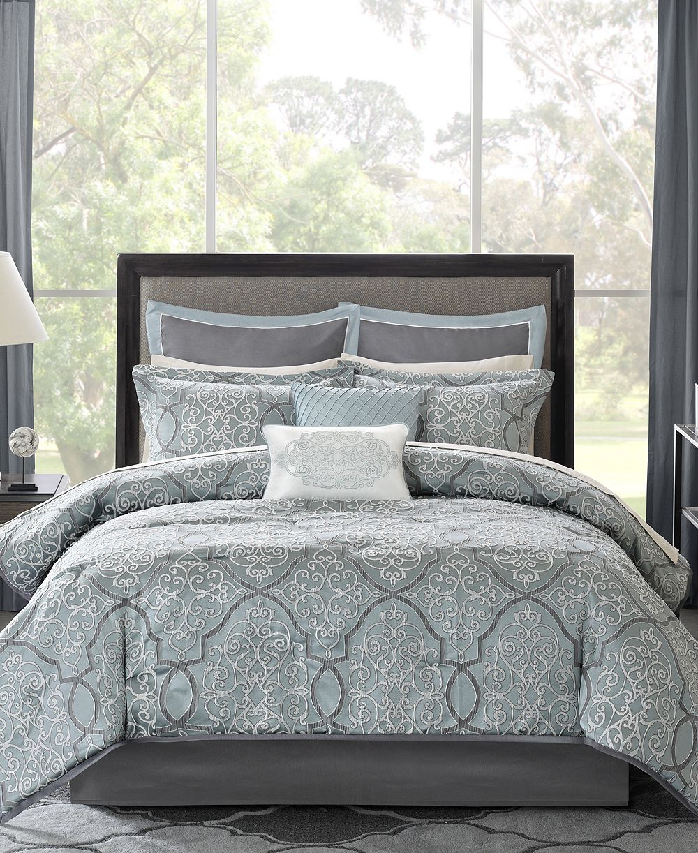 Madison Park Lavine 12-Pc. Comforter Set, King