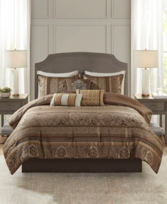 Madison Park Bellagio Jacquard 7-Pc. Comforter Set, Queen