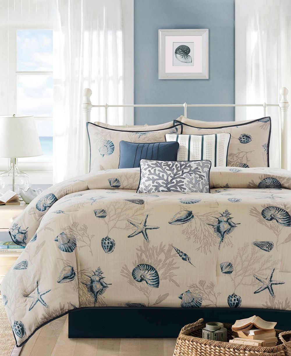 Madison Park Bayside 7-Pc. Comforter Set, Queen