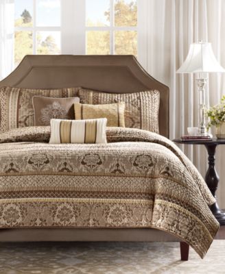 Комплект покрывала Madison Park Bellagio Jacquard 6-Pc., Full/Queen