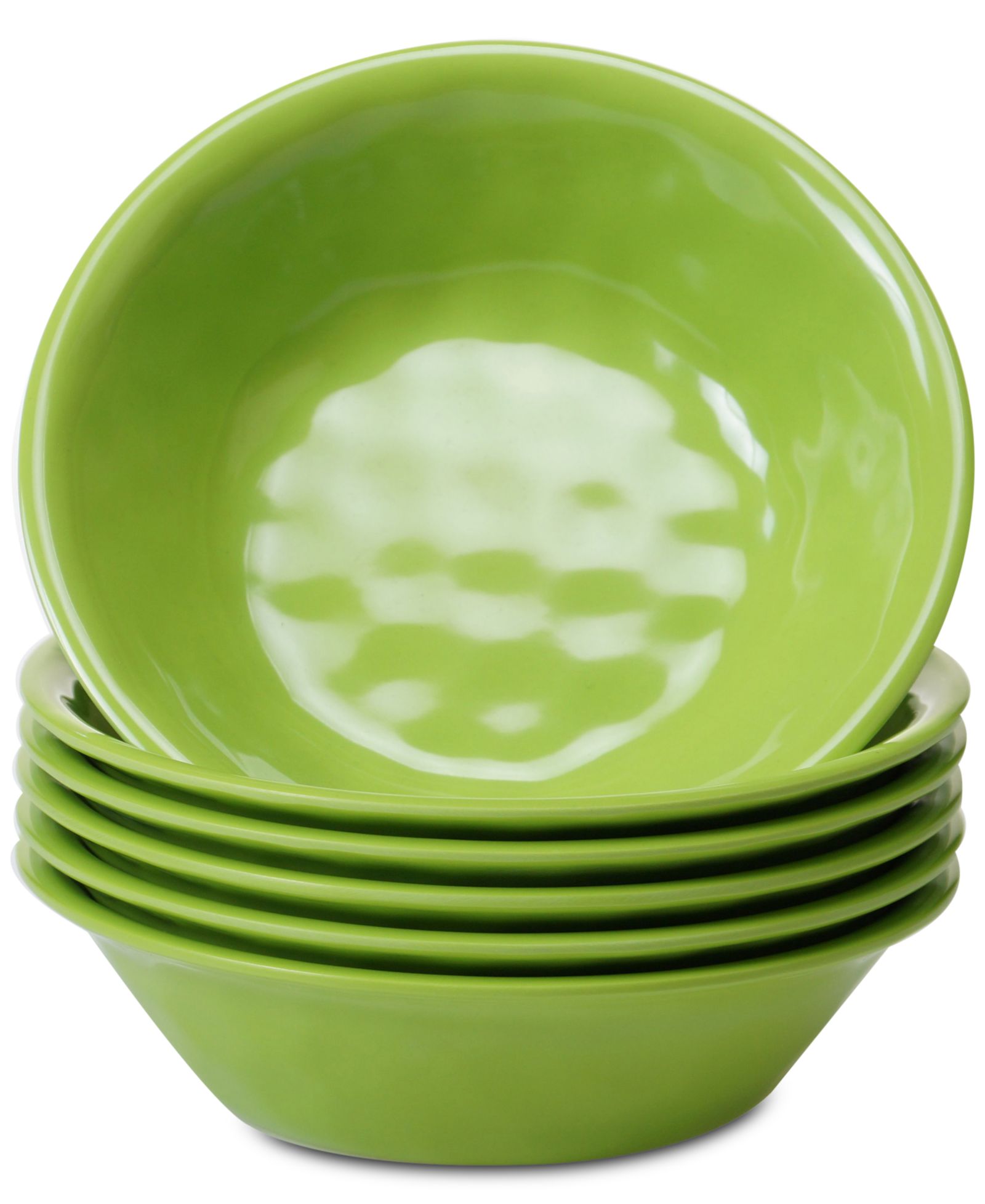 Набор универсальных мисок Certified International Green Melamine, Set of 6