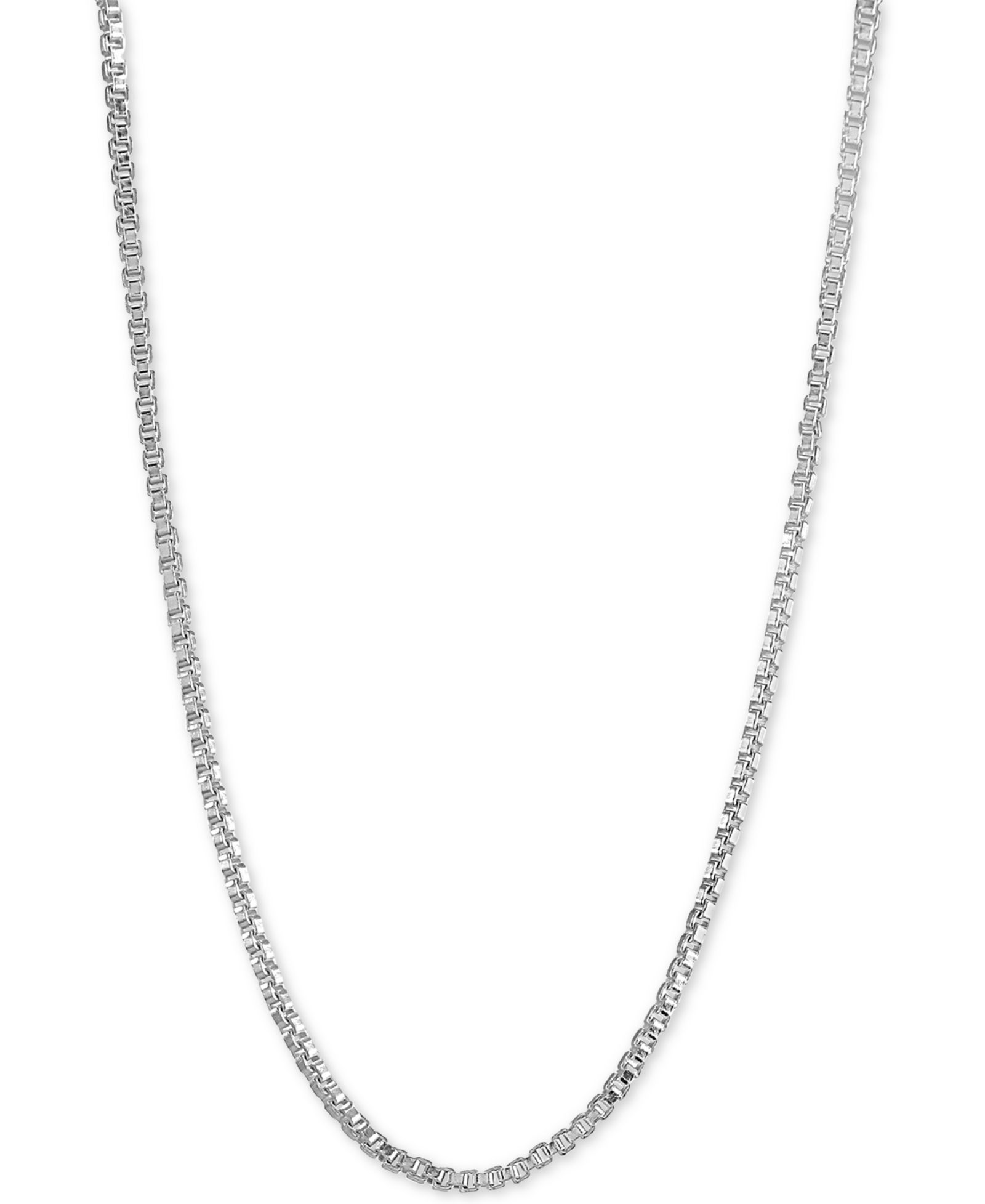 Цепочка Giani Bernini Adjustable 16"- 22" Box Link из золоченого стерлингового серебра