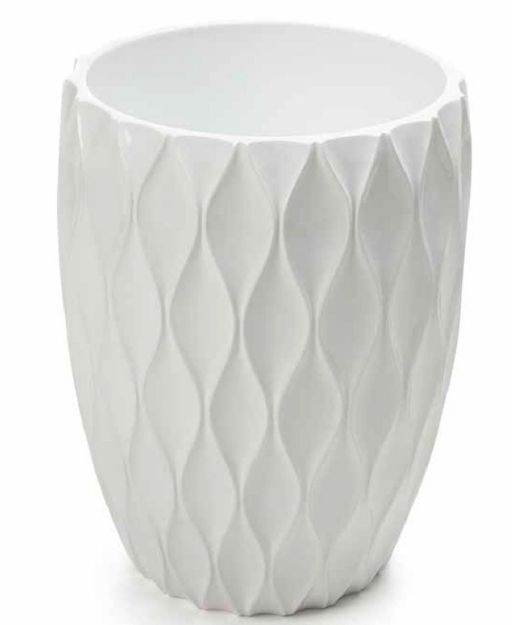 Roselli Trading Company Wave Wastebasket