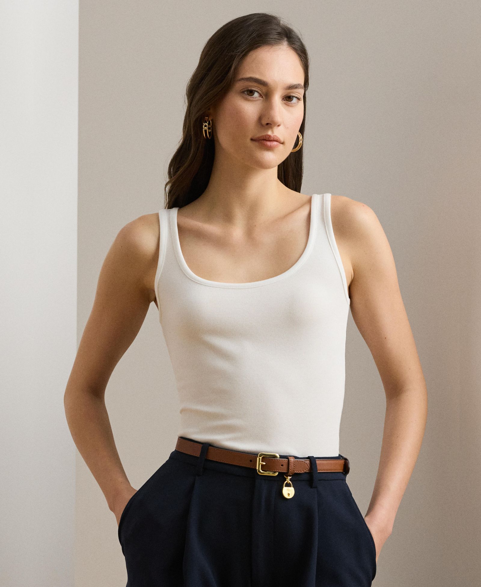 Lauren Ralph Lauren Women's Stretch Tank Top