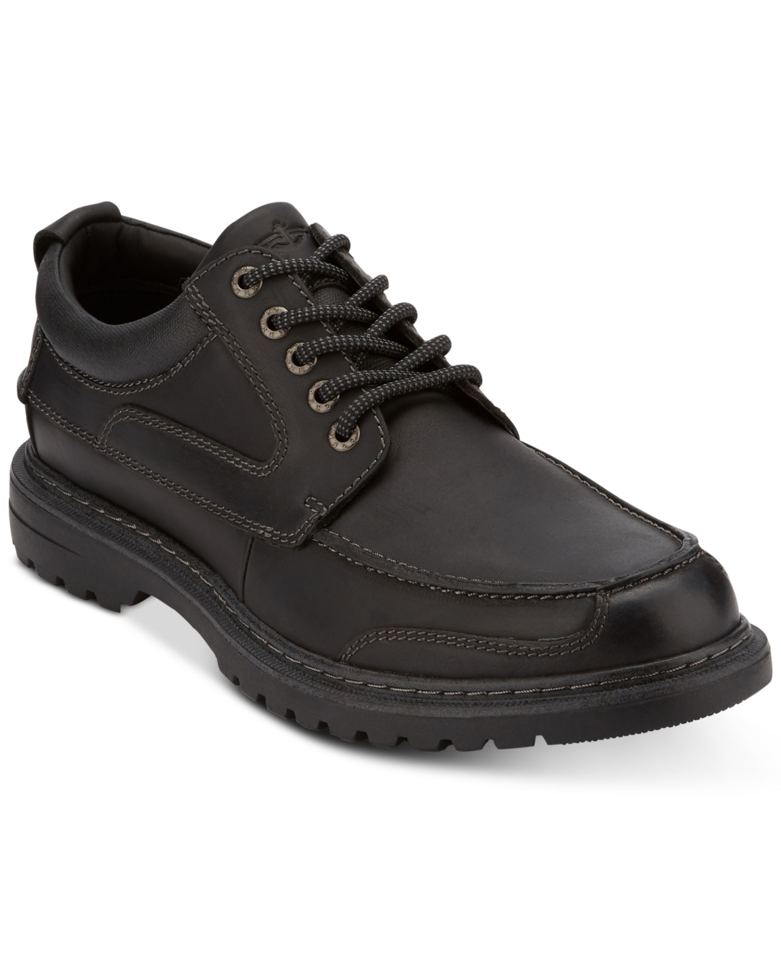Dockers Men's Overton Moc-Toe Leather Oxfords