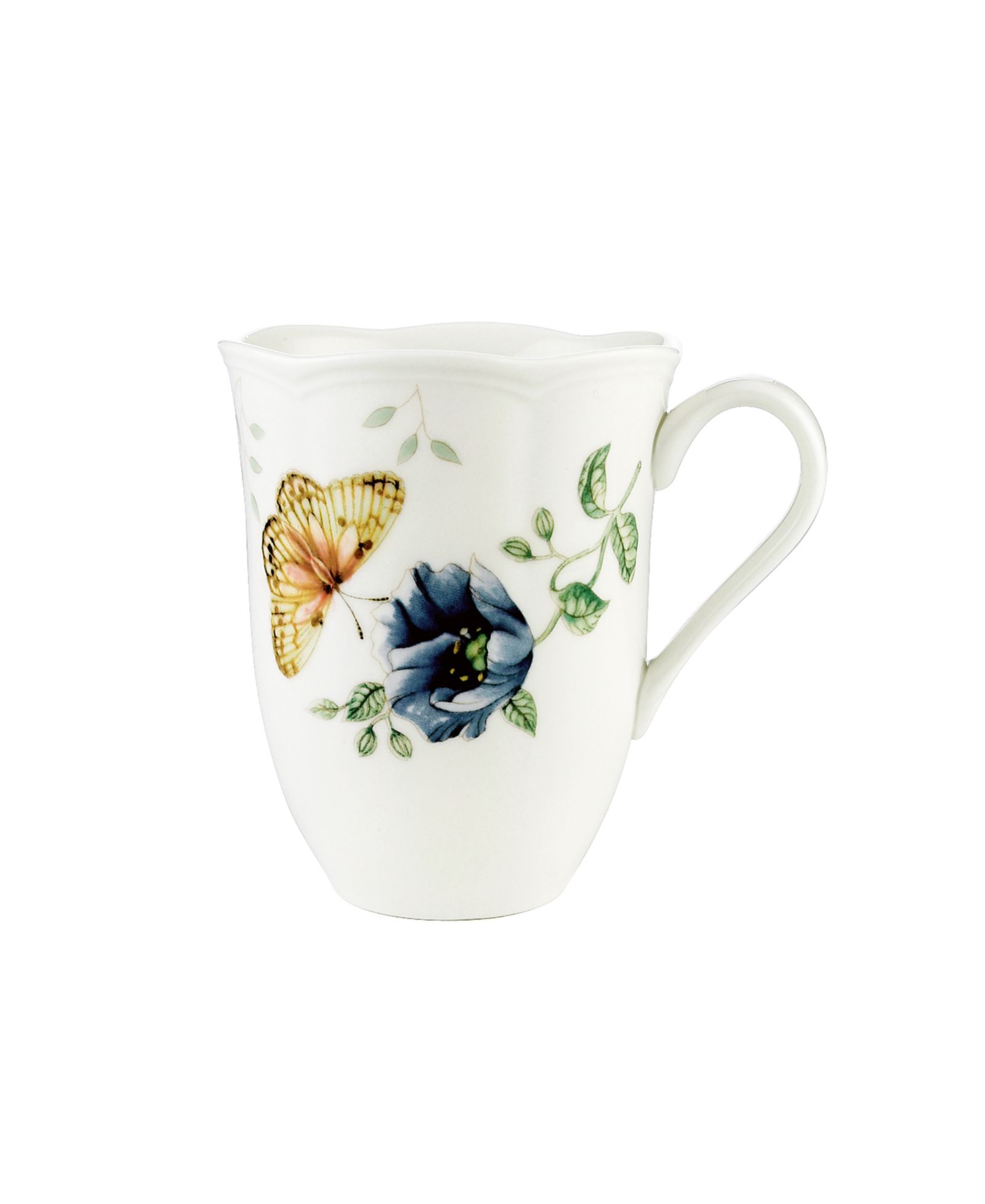 Lenox Butterfly Meadow Floral Mug, 12 oz.