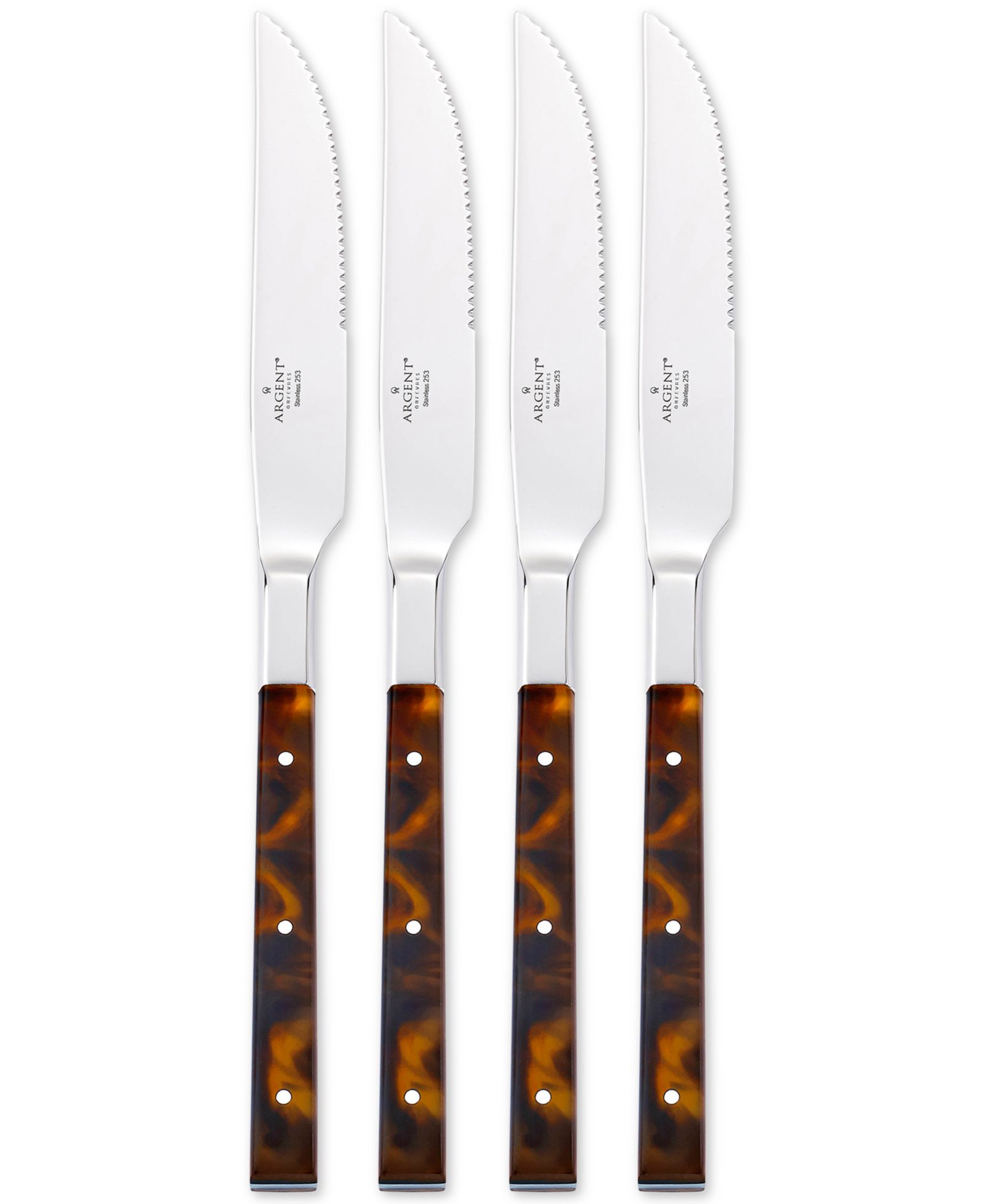 Argent Orfèvres  Hampton Forge  St Laurent 4-Pc Steak Knife Set