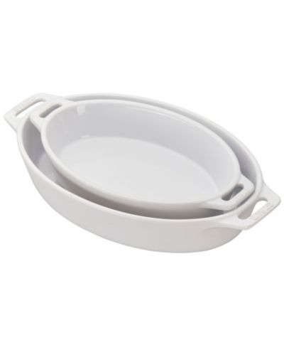 Staub Набор из 2 овальных керамических форм для запекания