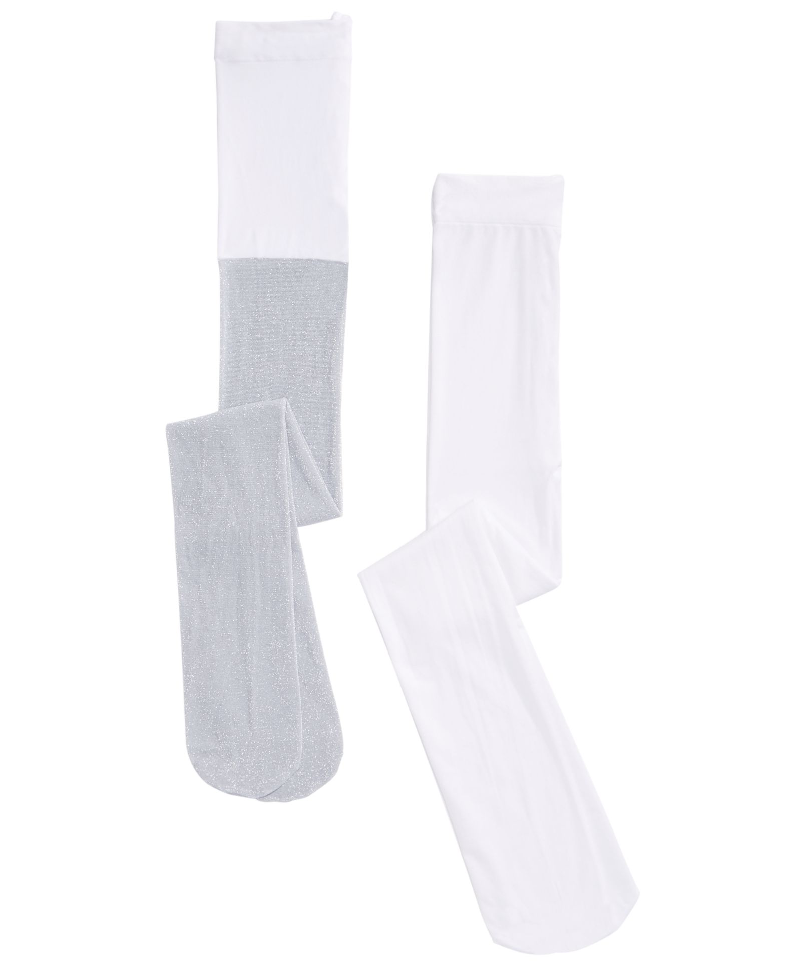 Trimfit Girls' 2-14 Shimmer Tights, 2-Pack Set
