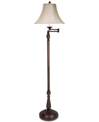 Cal Lighting Indo Swing Arm Floor Lamp