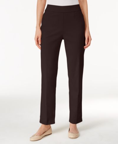 Alfred Dunner Petite Classics брюки с прямой штаниной, Petite & Petite Short