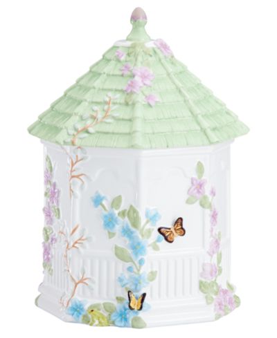 Декоративная ваза-копилка Lenox Butterfly Meadow Figural Gazebo