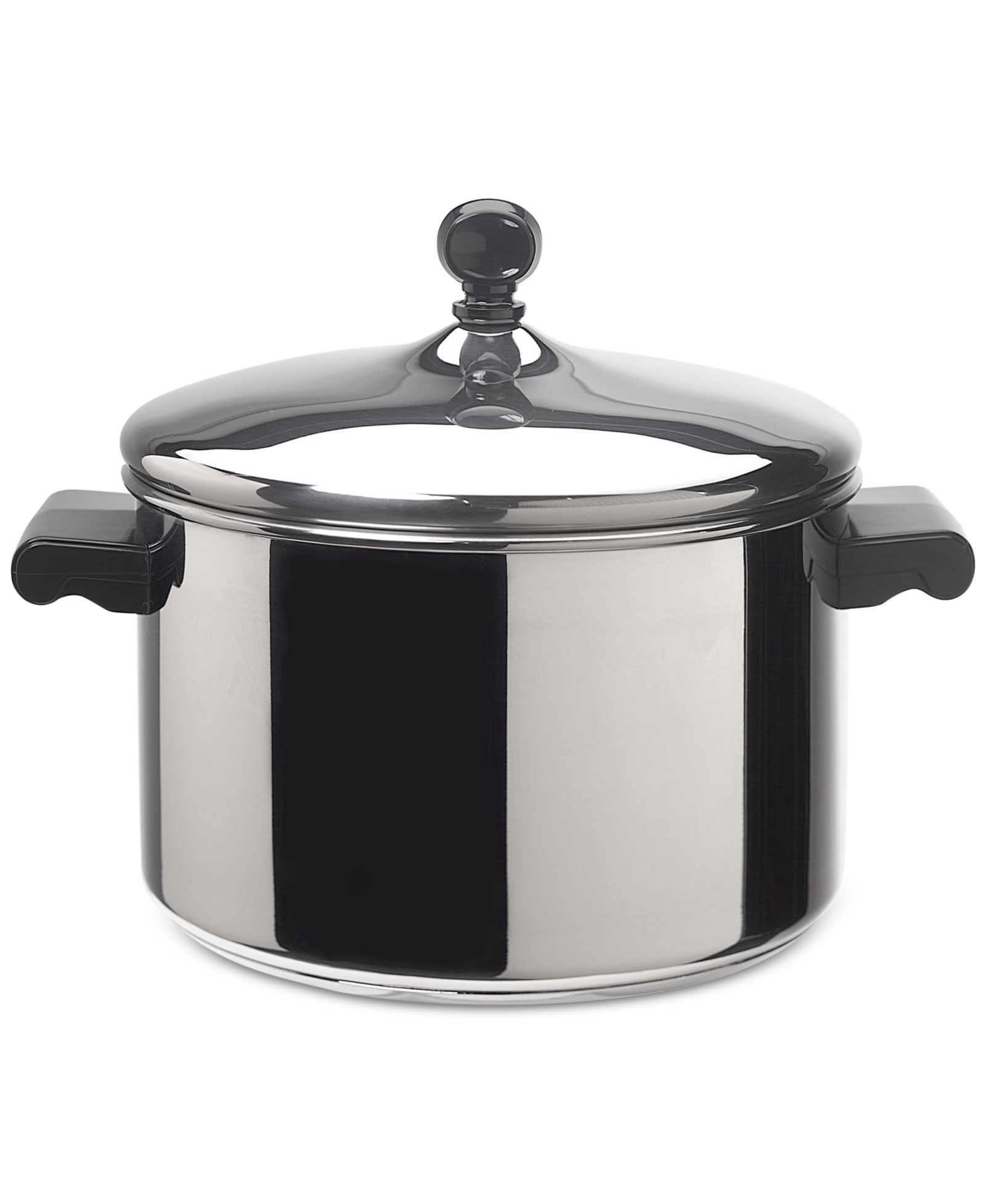 Кастрюля с крышкой Farberware Classic Series из нержавеющей стали, 4-Qt.