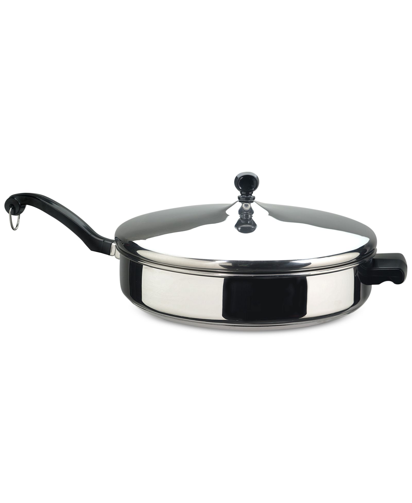 Farberware сковорода для соте Classic Series из нержавеющей стали с крышкой, 4.5-Qt.