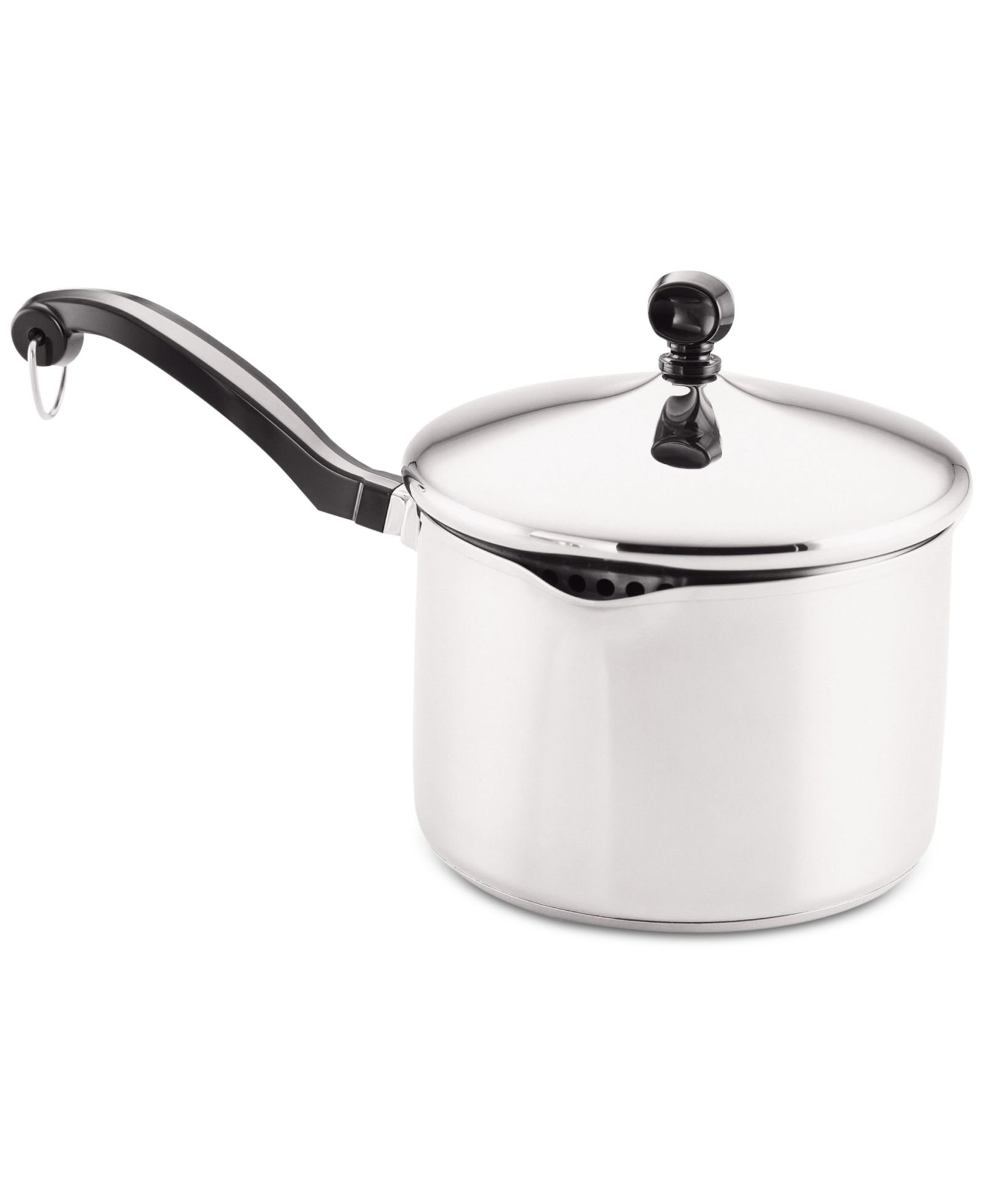 Кастрюля Farberware Classic Stainless Steel 3-Qt. Straining Saucepan & Lid