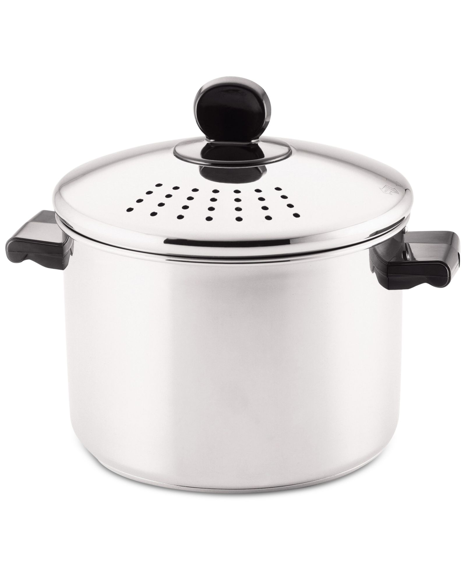 Farberware Classic Series Stainless Steel 8-Qt. Straining Stockpot & Lid