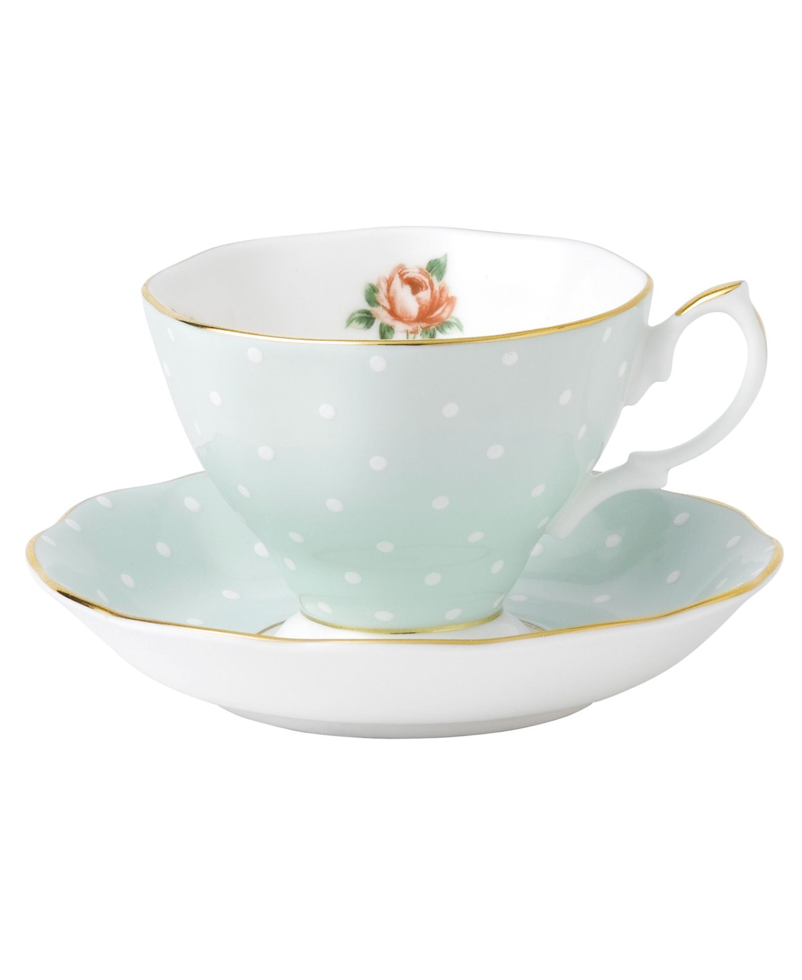 Чашка и блюдце Royal Albert Old Country Roses Polka Rose