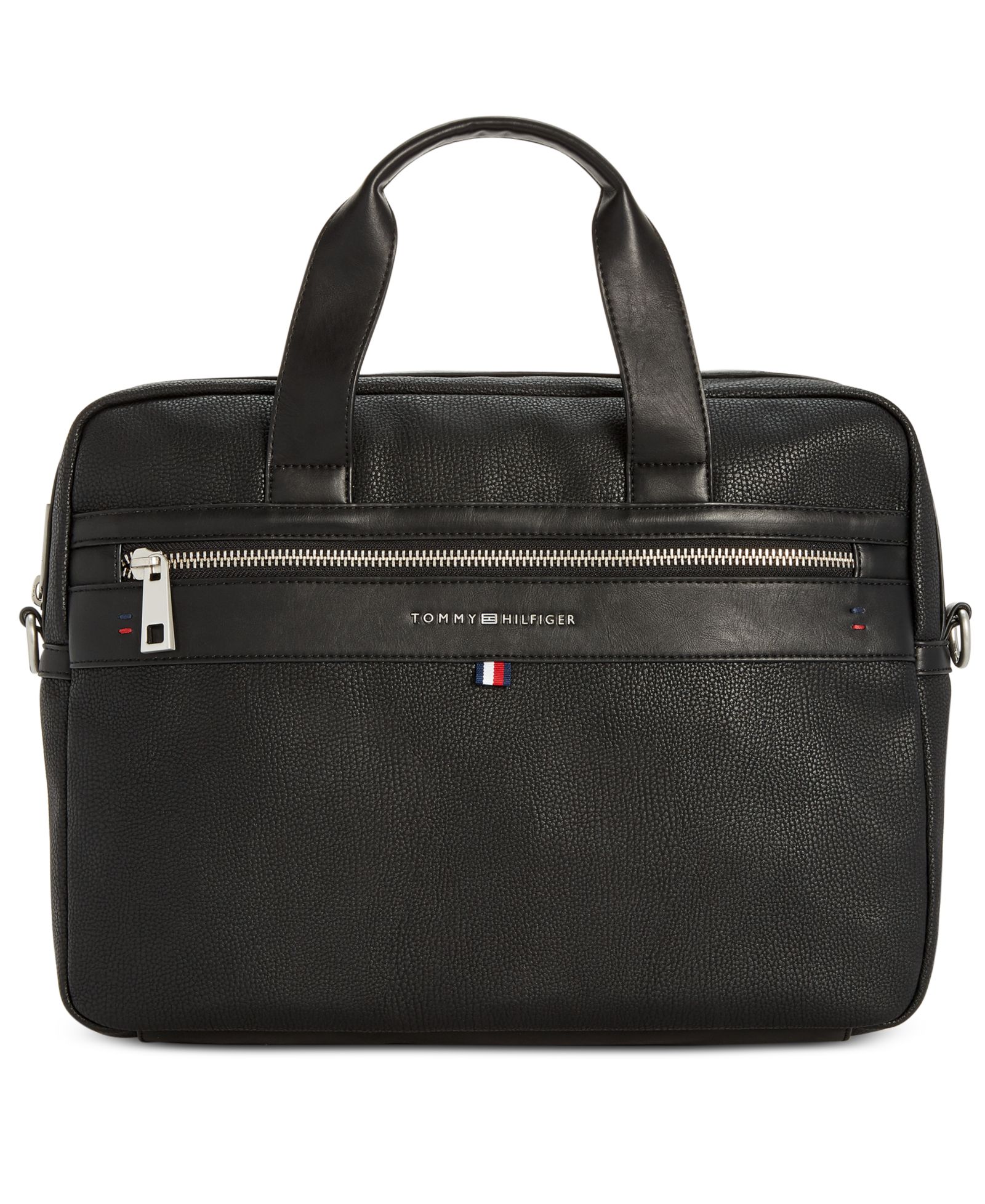 Мужской кожаный портфель Tommy Hilfiger Leo