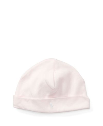 Детская хлопковая шапка Polo Ralph Lauren