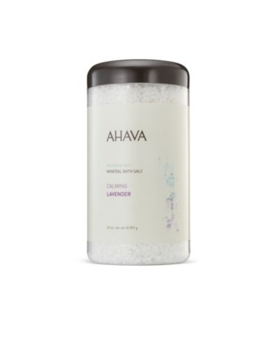 Соль для ванны Ahava Mineral Bath Salt Calming Lavender, 32 oz