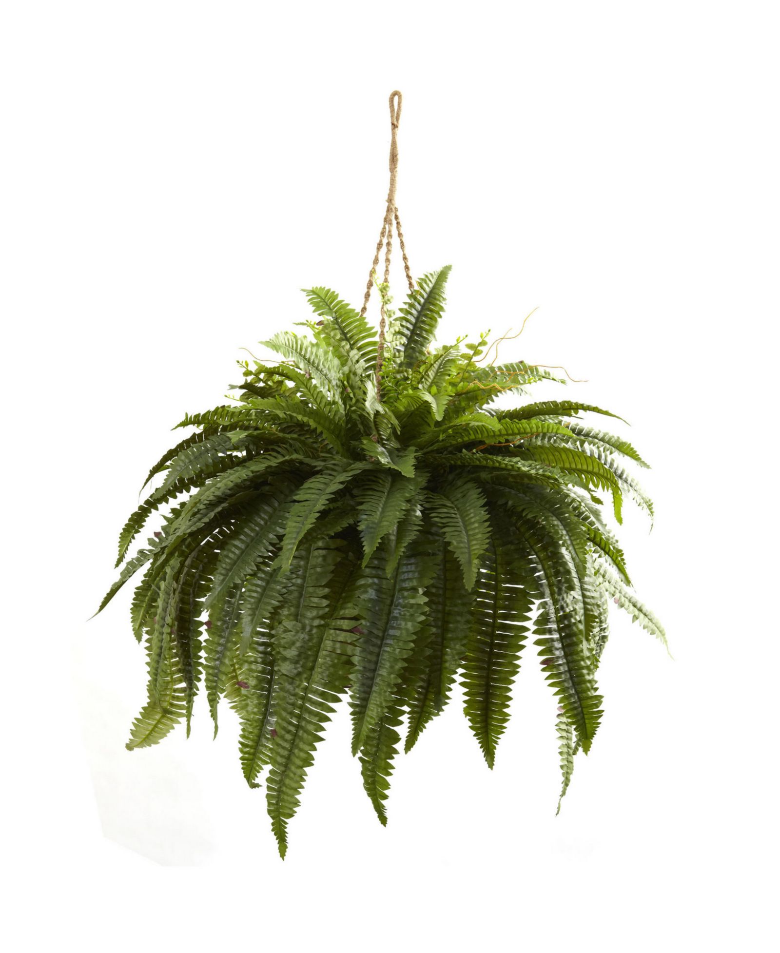 Искусственное растение Nearly Natural Double Giant Boston Fern Hanging Basket