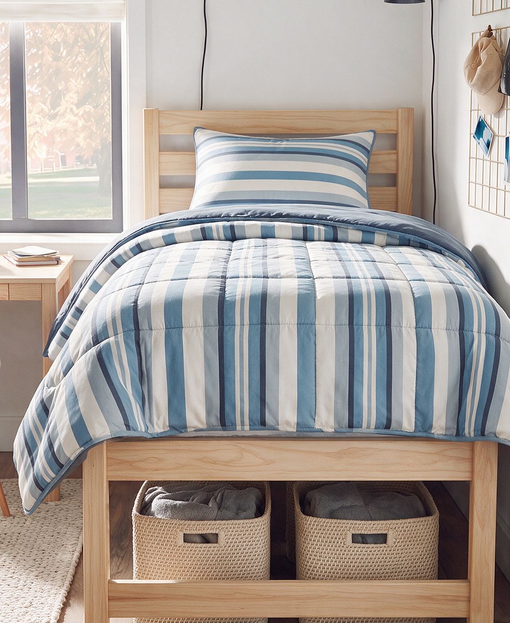 Комплект покрывала Madison Park Essentials Parkston Reversible 2 предмета, Twin/Twin XL