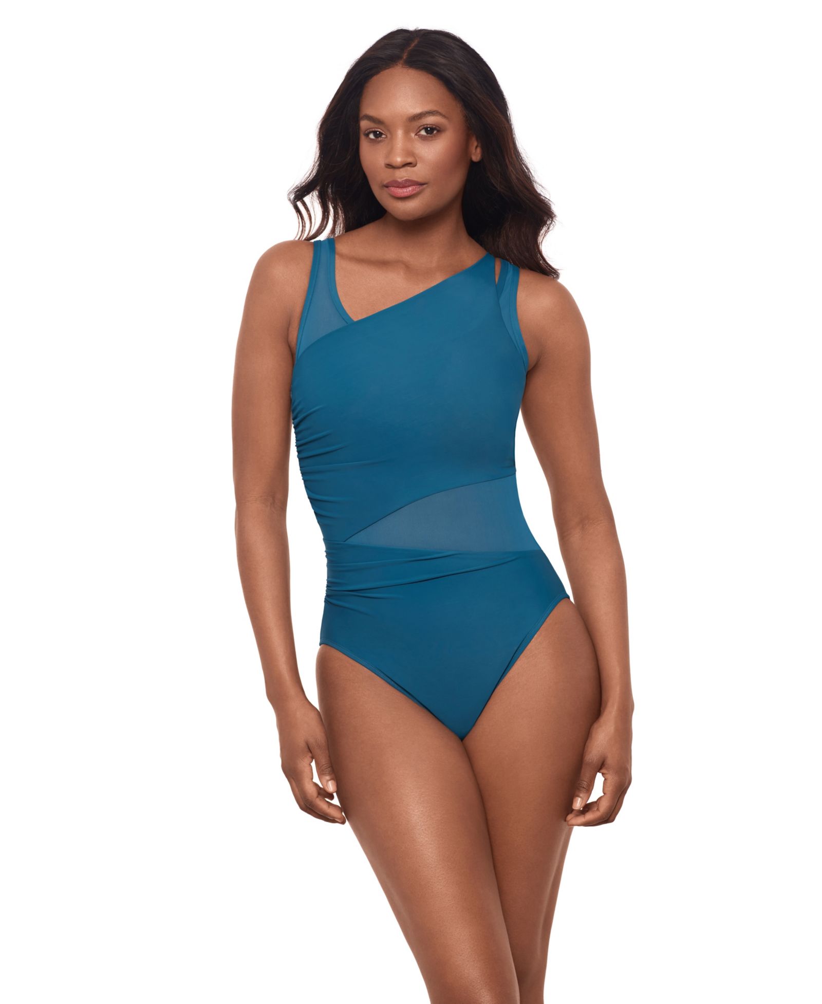 Miraclesuit Women's Illusionist Azura Allover-Slimming One-Piece Swimsuit