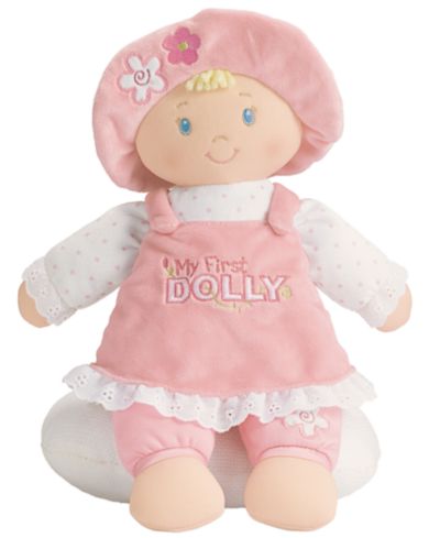 Gund My First Dolly 13" Soft-Plush Baby Doll, Ages 0+