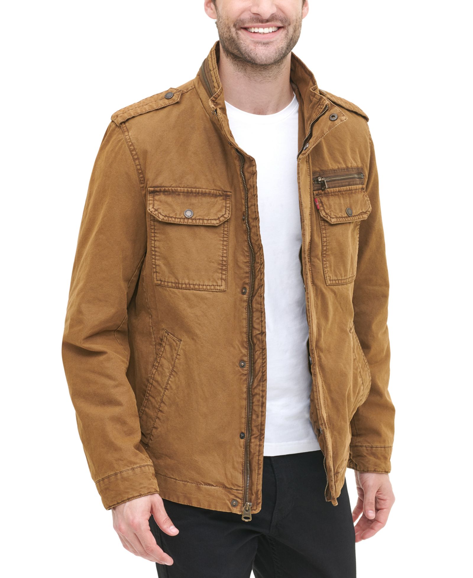 Levi's® Men's Cotton Zip-Front Jacket