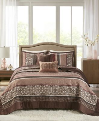 Madison Park Princeton 5-Pc. Bedspread Set, Queen